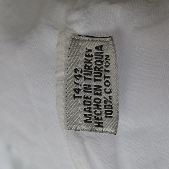 4/$80 New White Cotton Layered Sundress - Size T4/42 (Fits Like Large) - Picture 6 of 6